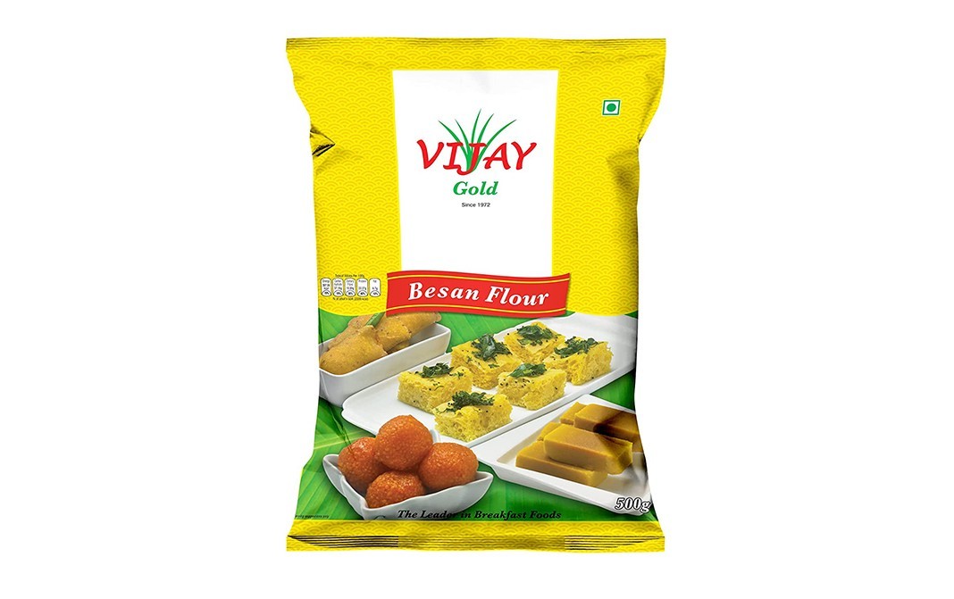 Vijay Gold Besan Flour    Pack  500 grams